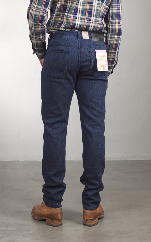 Naked Famous Denim Weird Guy Yagasuri Denim Indigo Cultizm