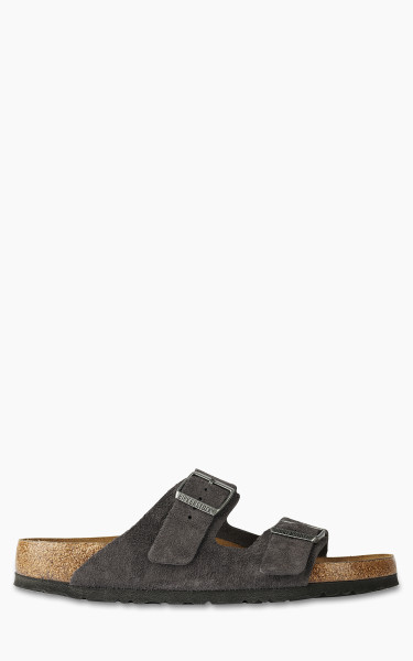 Birkenstock Arizona Suede Leather Velvet Grey