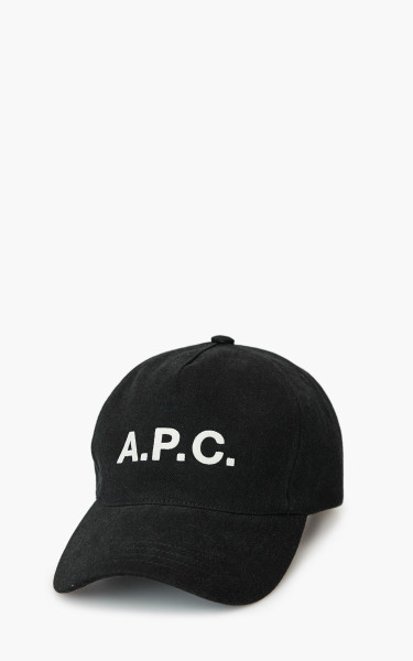 A.P.C. Eden Casquette Logo Cap Black