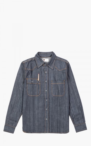 Tellason Topper Denim Shirt Indigo 7.5oz