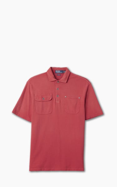 Polo Ralph Lauren Classic Fit Mesh Pocket Polo Shirt Red