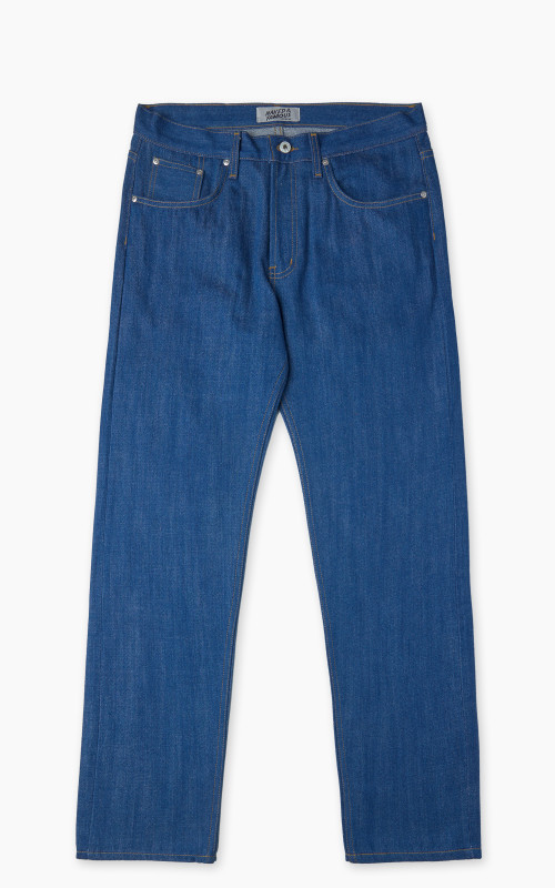 Naked Famous Denim Easy Guy Oceans Edge Selvedge Blue Oz Cultizm