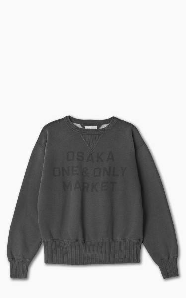 Fullcount 3756 Double V Set In Sleeve Sweater Ink Black &quot;30th Anniversary&quot;