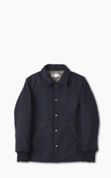 Tellason Coach Jacket Wool/Cashmere Dark Navy