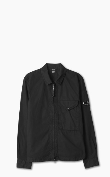 C.P. Company Rip Stop Pocket Shirt Black