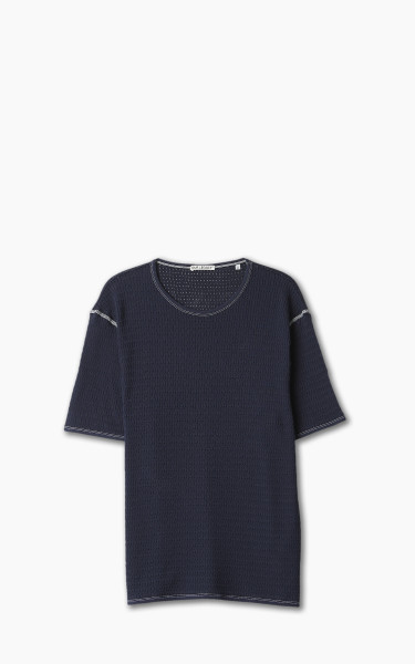 Our Legacy Tanker T-Shirt Navy Sport Crochet