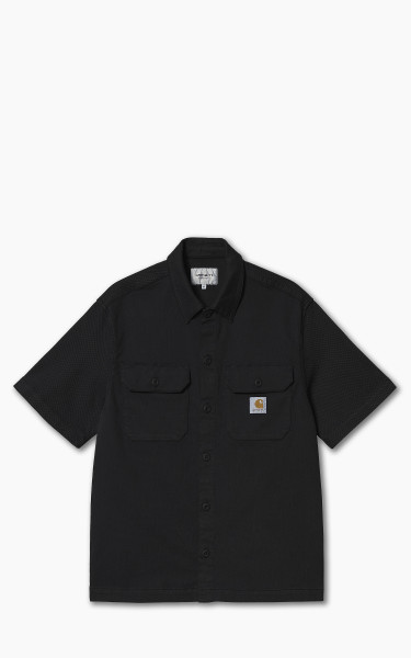 Carhartt WIP S/S Craft Shirt Black Rinsed
