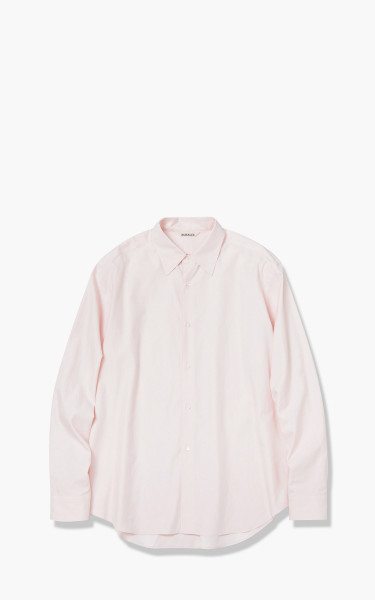 Auralee Washed Finx Twill Shirt Light Pink A22SS01TN-Light-Pink