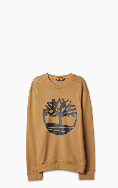 Timberland Tree Logo Crewneck Sweater Wheat/Black