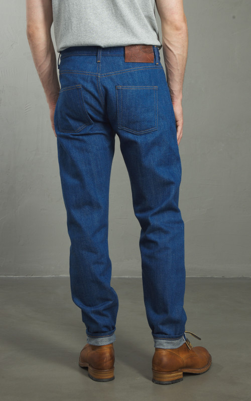 Naked Famous Denim Easy Guy Oceans Edge Selvedge Blue Oz Cultizm