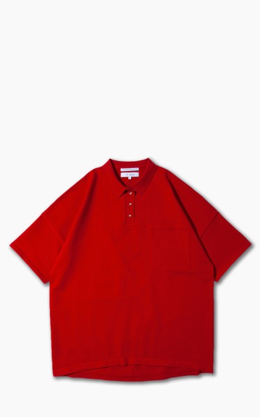 F/CE. Ecopet Polo Shirt Knit Red