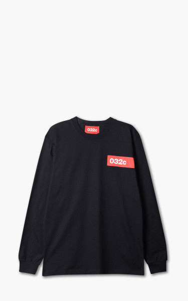 032c Taped Longsleeve Tee Black