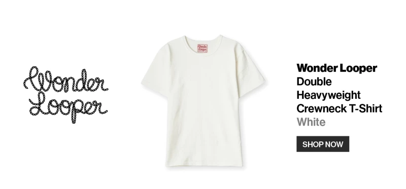 https://www.cultizm.com/kor/clothing/tops/t-shirts/34098/wonder-looper-double-heavyweight-crewneck-t-shirt-white