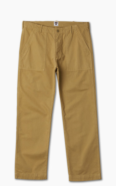 Tellason Fatigue Pant Straight Herringbone Twill Khaki