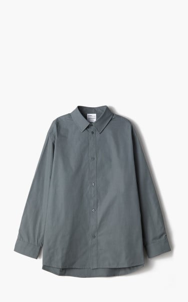 Hed Mayner Buttoned Shirt Cool Grey