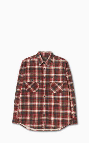 Filson Field Flannel Shirt Faded Black/Bronze/Multi Plaid