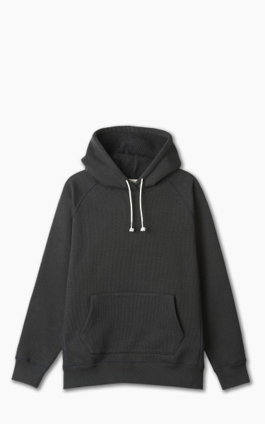 Wonder Looper Pullover Hoodie 701gsm Double Heavyweight French Terry Sumi Black