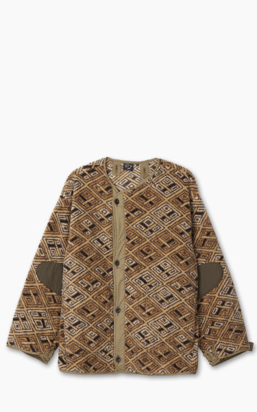 OrSlow African Pattern Liner Boa Fleece Multi