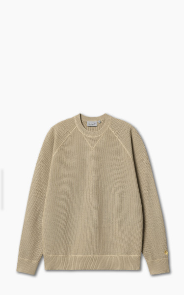 Carhartt WIP Chase Sweater Gauge Sable/Gold
