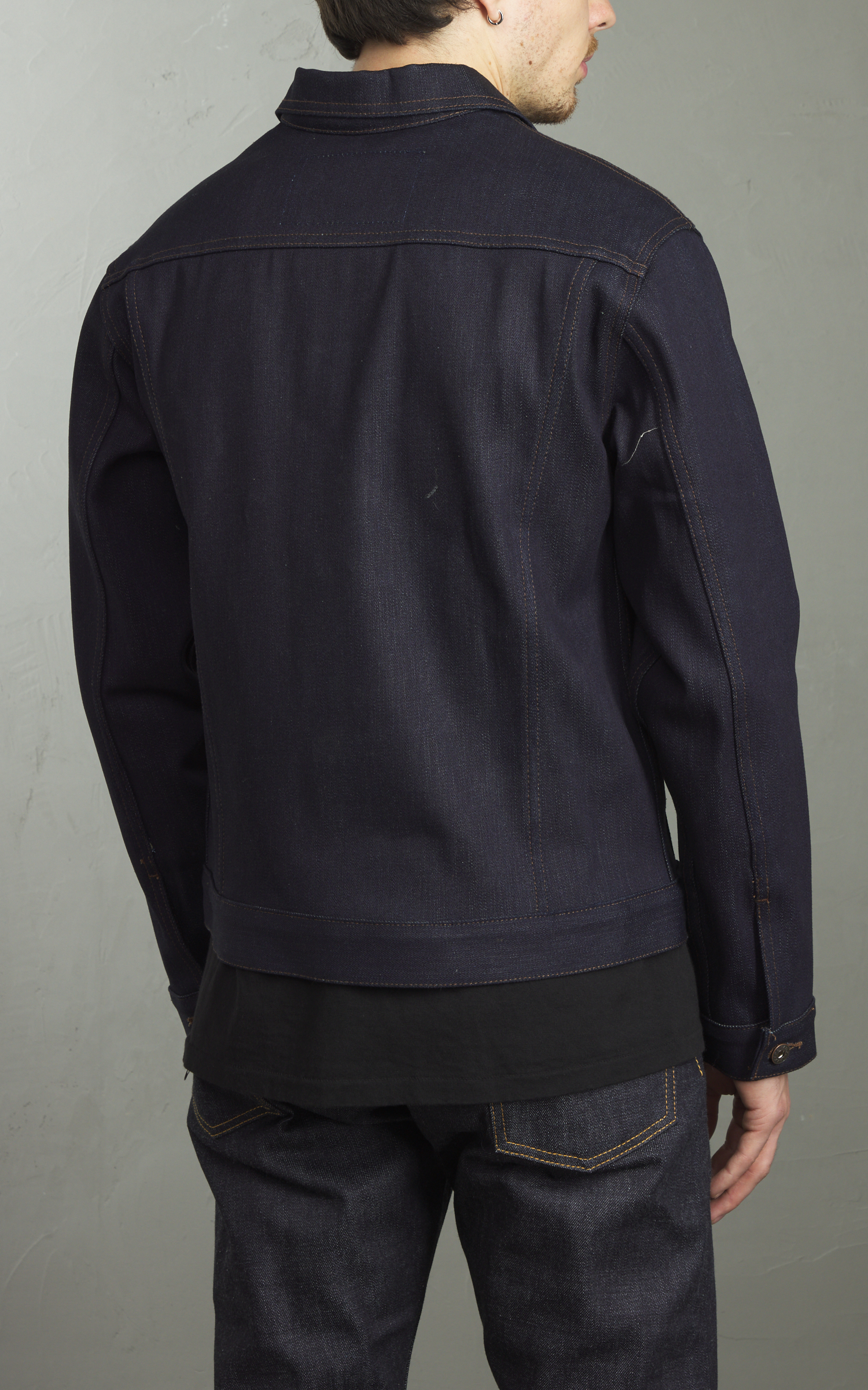 Naked Famous Denim Denim Jacket Matcha Selvedge Oz Cultizm