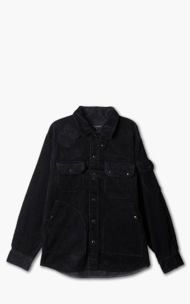 Engineered Garments Explorer Shirt Jacket Cotton 8 Wale Corduroy Black