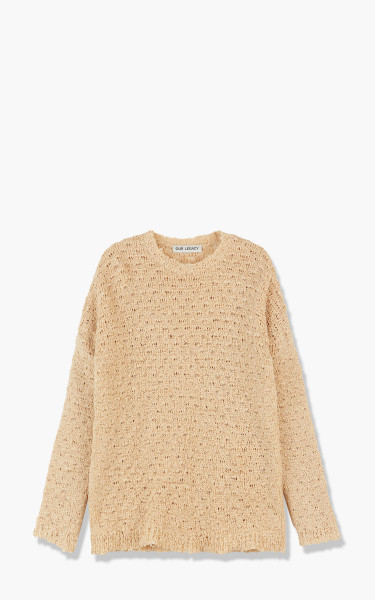 Our Legacy Popover Roundneck Faux Cord Beige M2223PF