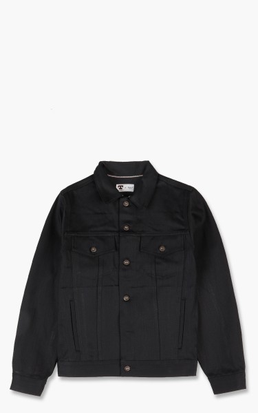 Tellason Jean Jacket Black Selvedge Denim 13.5oz BLK.1955