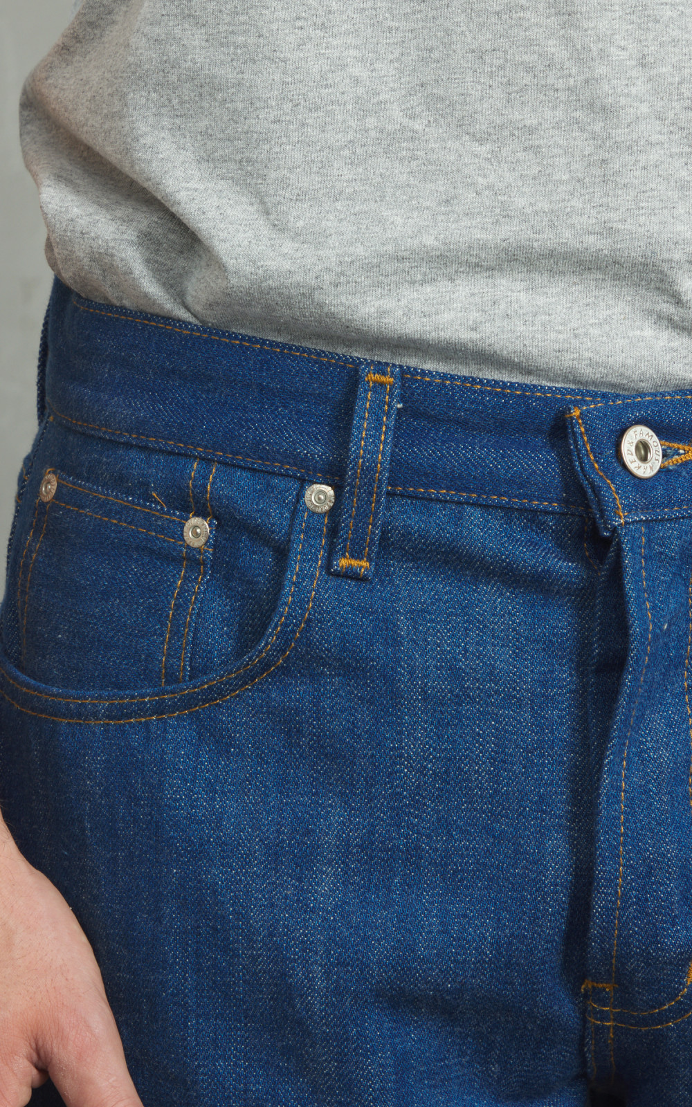 Naked Famous Denim Easy Guy Oceans Edge Selvedge Blue Oz Cultizm