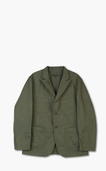 Engineered Garments Bedford Jacket Cotton Herringbone Twill Olive