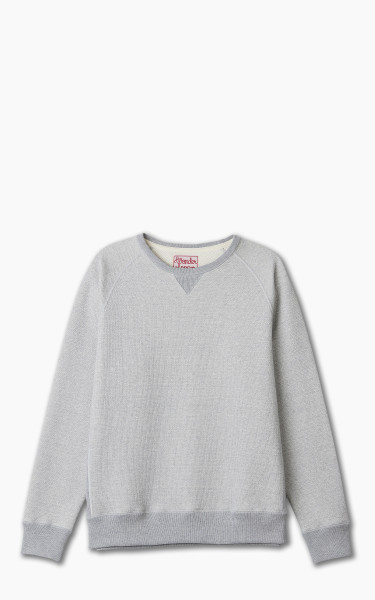 Wonder Looper Pullover Crewneck 701gsm Double Heavyweight French Terry Heather Grey