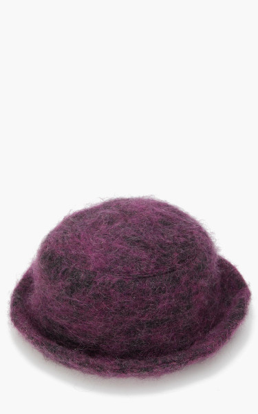 Marni Bucket Hat Brushed Wool Dry Rose