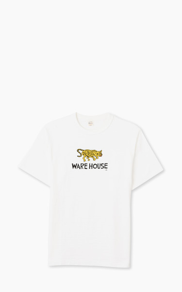 Warehouse &amp; Co. Lot 4601 Jaguar T-Shirt Off White