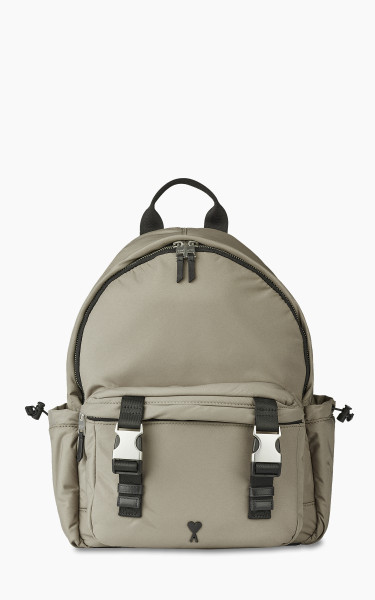 AMI Paris Ami De Coeur Backpack Taupe