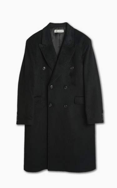 Our Legacy Whale Coat Black Hairy Wool