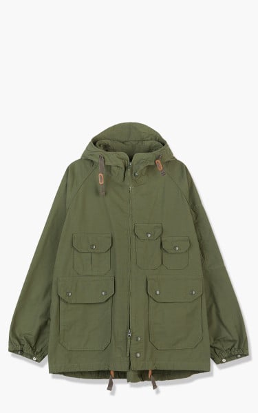 Engineered Garments Atlantic Parka Cotton Ripstop Olive 22S1D010-CT010