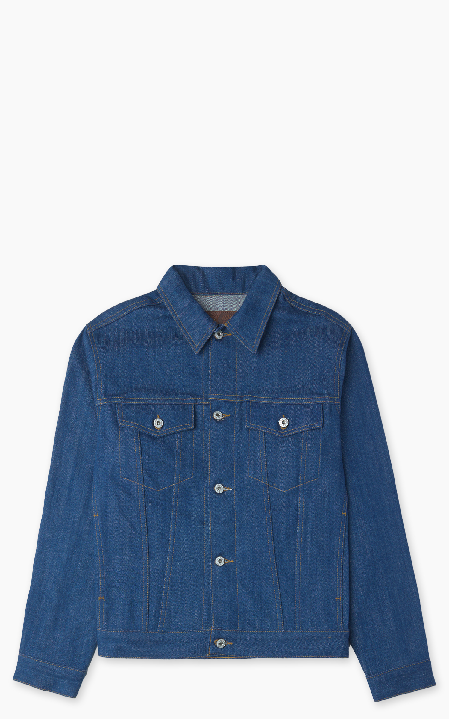 Naked Famous Denim Denim Jacket Oceans Edge Selvedge Blue Oz Cultizm
