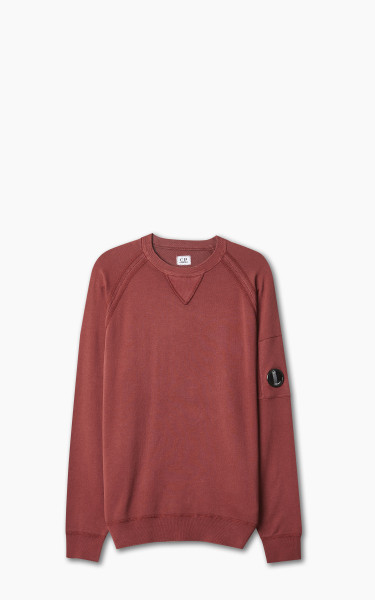 C.P. Company Light Terry Knitted Sweatshirt Henna