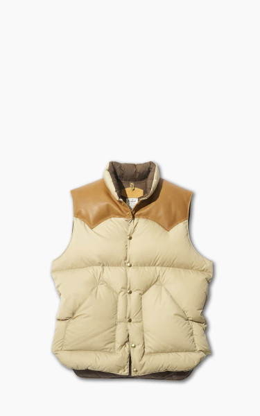 Tan on sale down vest