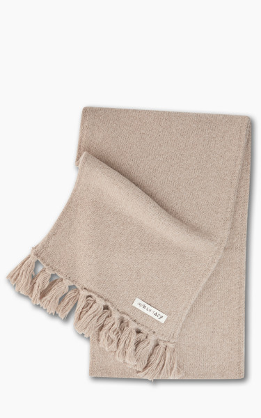 Our Legacy Knitted Scarf Desert Snow Silk Wool