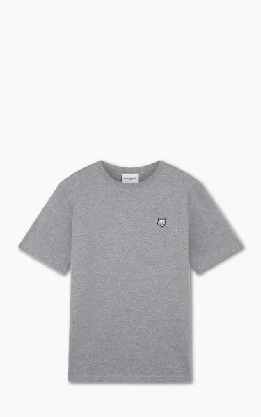Maison Kitsuné Bold Fox Head Patch Comfort T-Shirt Medium Grey Melange