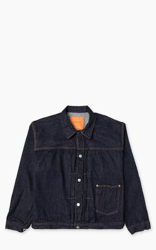 Kaptain Sunshine Denim Tracker 1P Jacket One Wash Indigo