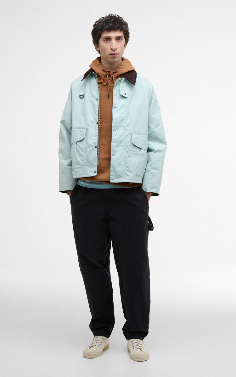 Barbour x NOAH Wading Casual Jacket Ice Blue | Cultizm
