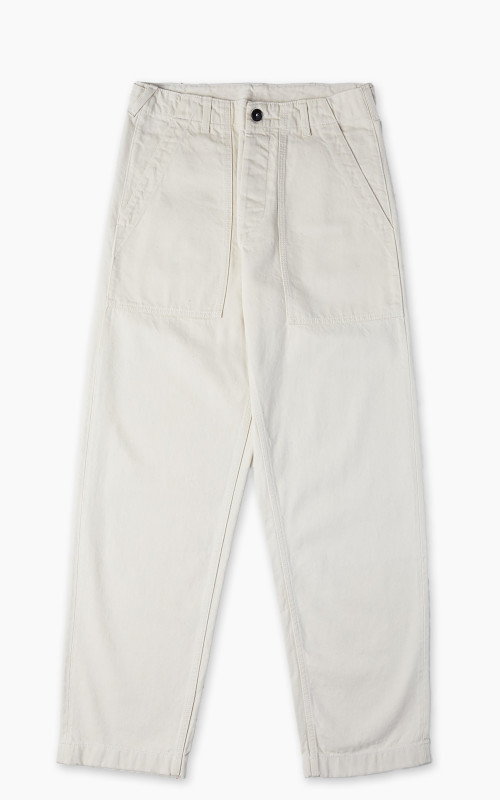 White fatigue pants hot sale
