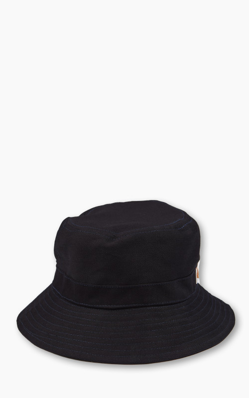 Nudie Jeans Martinsson Denim Bucket Hat Indigo