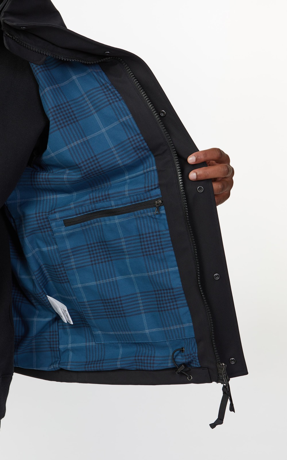 Nanamica 2L GORE-TEX Cruiser Jacket Black | Cultizm Nanamica 2L GORE-TEX Cruiser Jacket Black | Cultizm