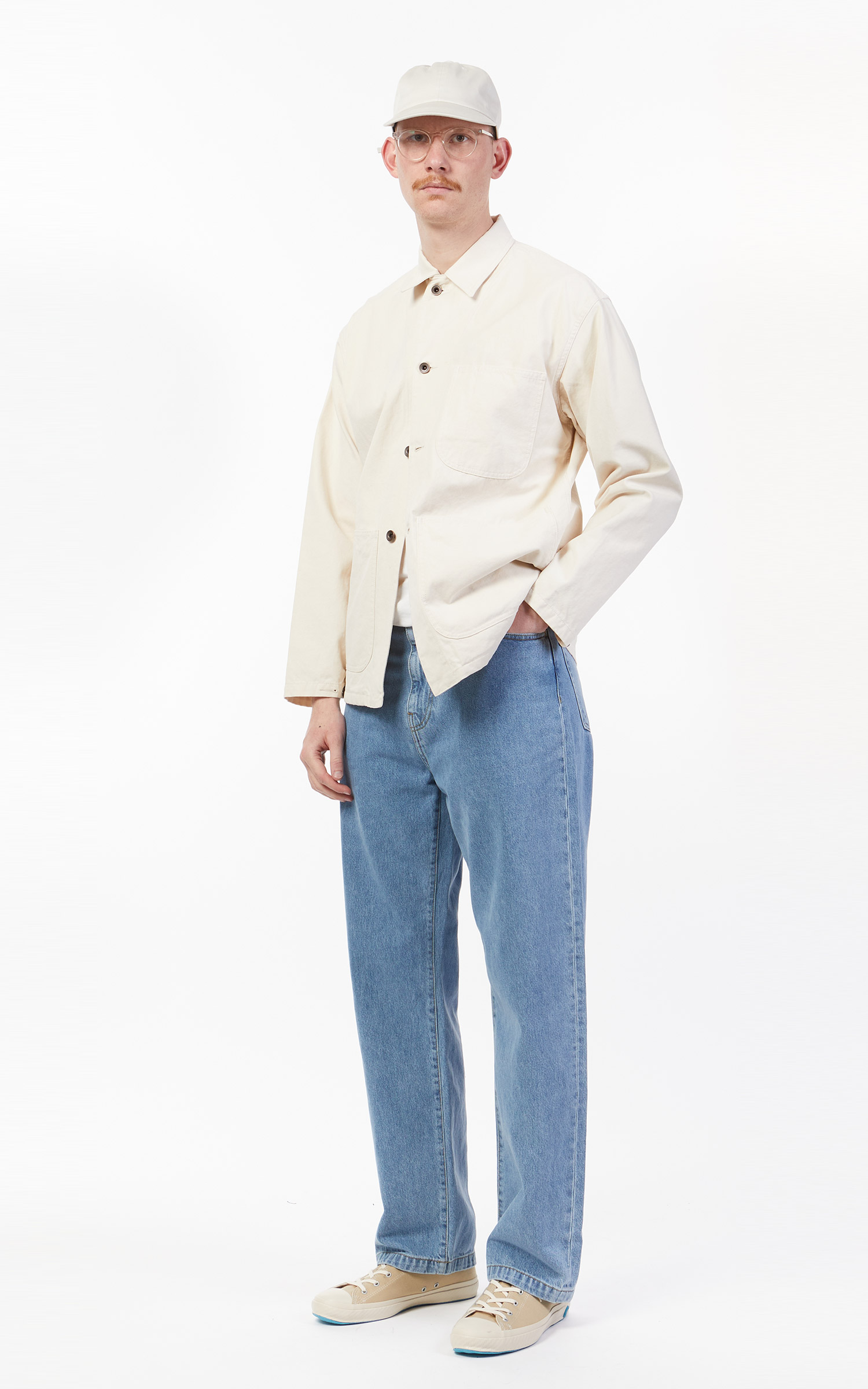 Carhartt WIP Landon Pant Blue Heavy Stone Wash