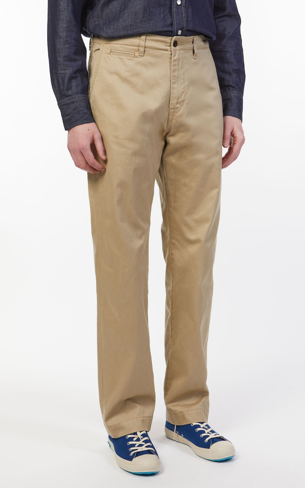TUKI (ツキ) 0122 【MILITARY CHINOS】 (WEST POINT TWILL) ミリタリーチノーズ / チノパン (KHAKI)