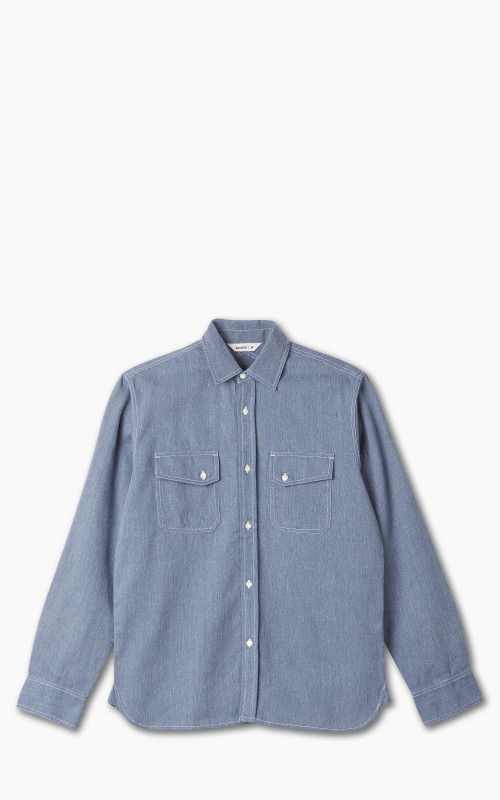 3sixteen Crosscut Western Cerulean Handloom Denim