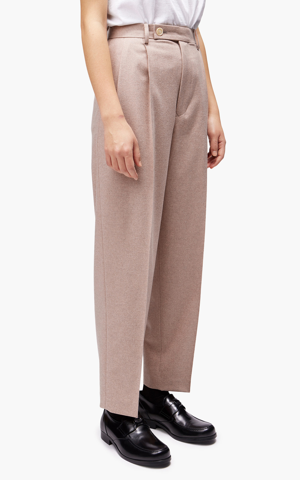 WOOL CASHMERE FLANNEL SLACKS (AURALEE) | CATHEDRAL（カセドラル）