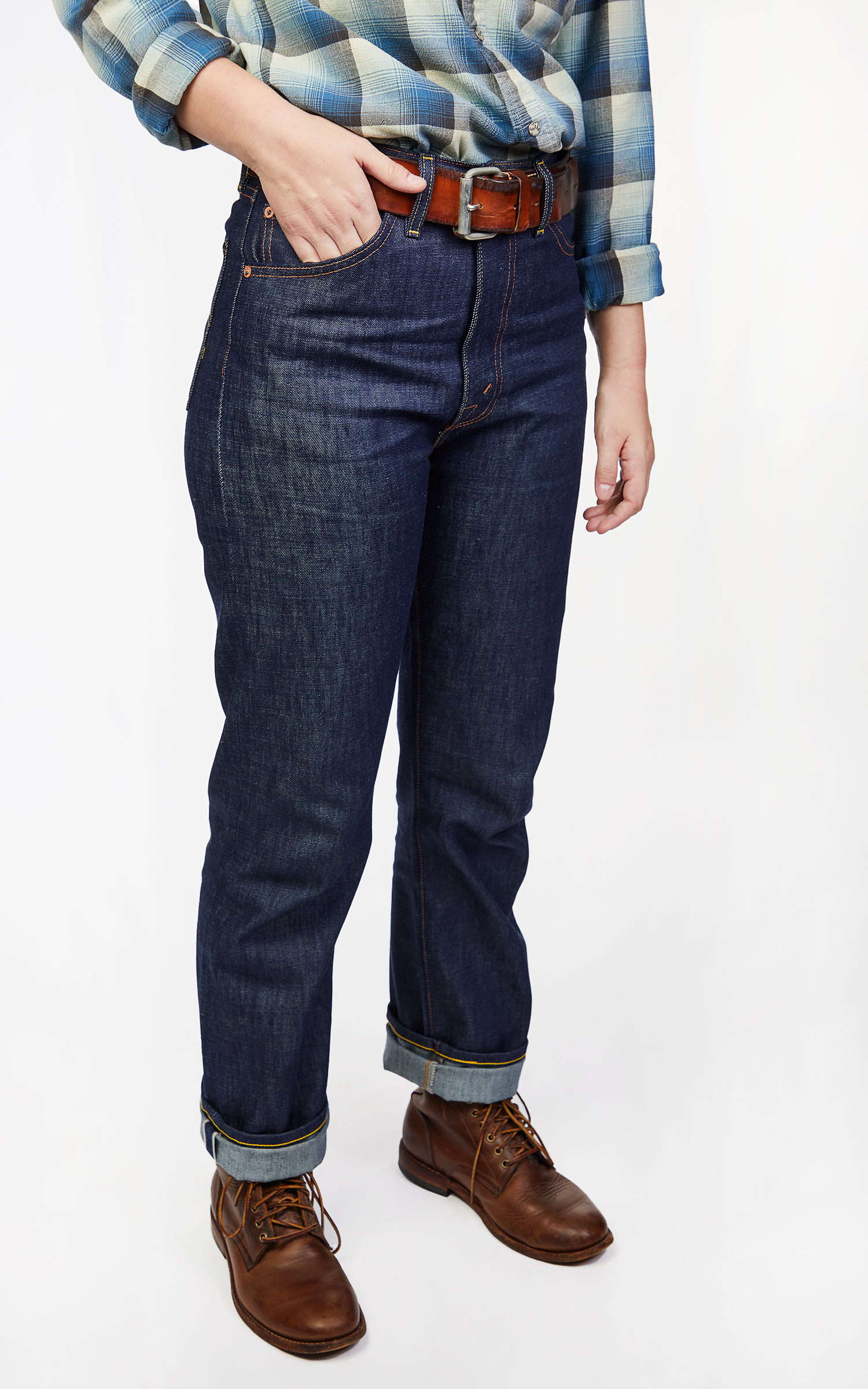Levi s Vintage Clothing 1950 701 Jeans Rigid Indigo Cultizm